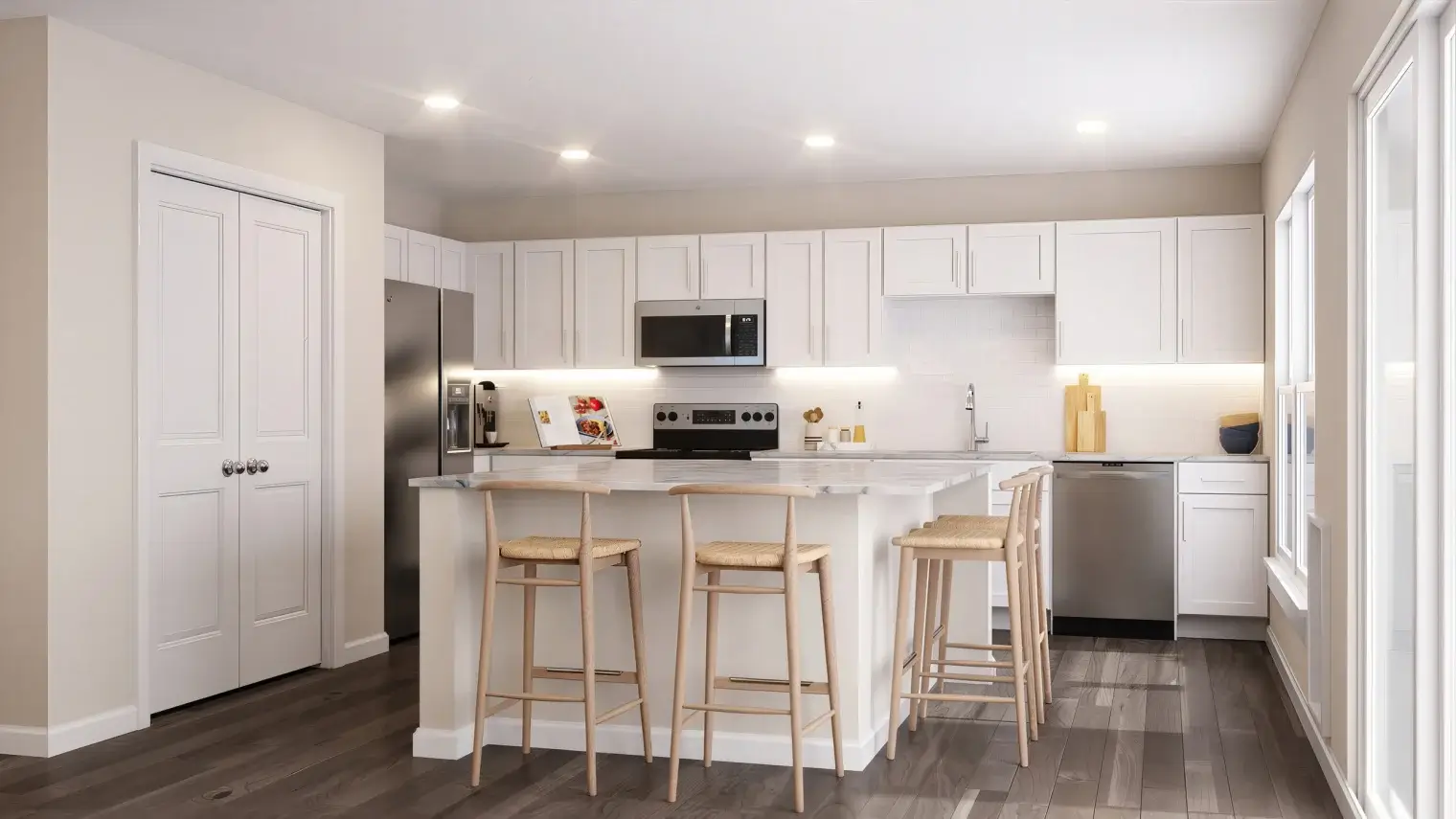 Corsica Villas at Euclid Avenue kitchen