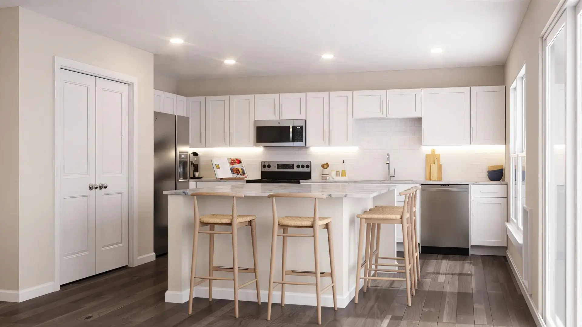 Corsica Villas at Euclid Avenue kitchen